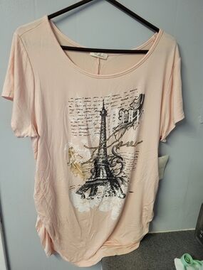 NWT Rae Republic Adorable Pink Top- 2X-3X-